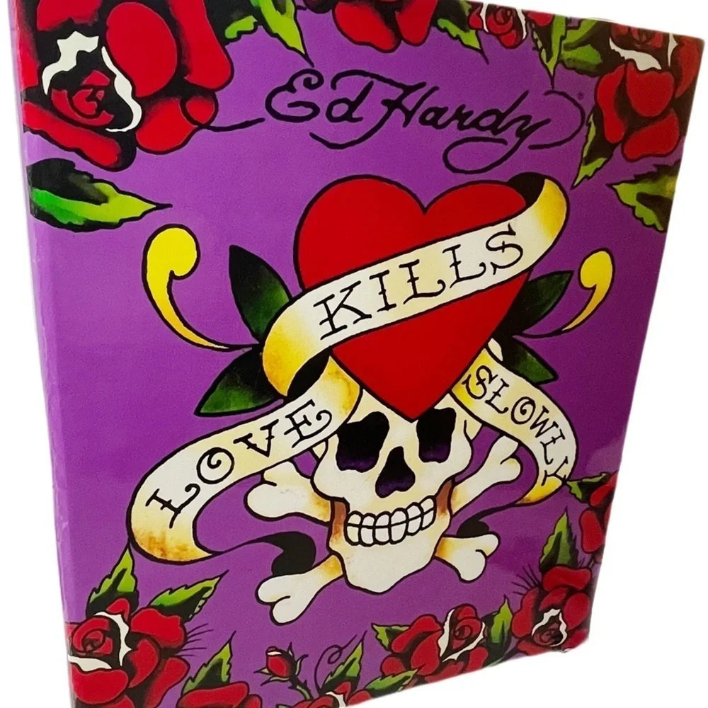 Rare Vintage Ed Hardy/Lisa Frank binder